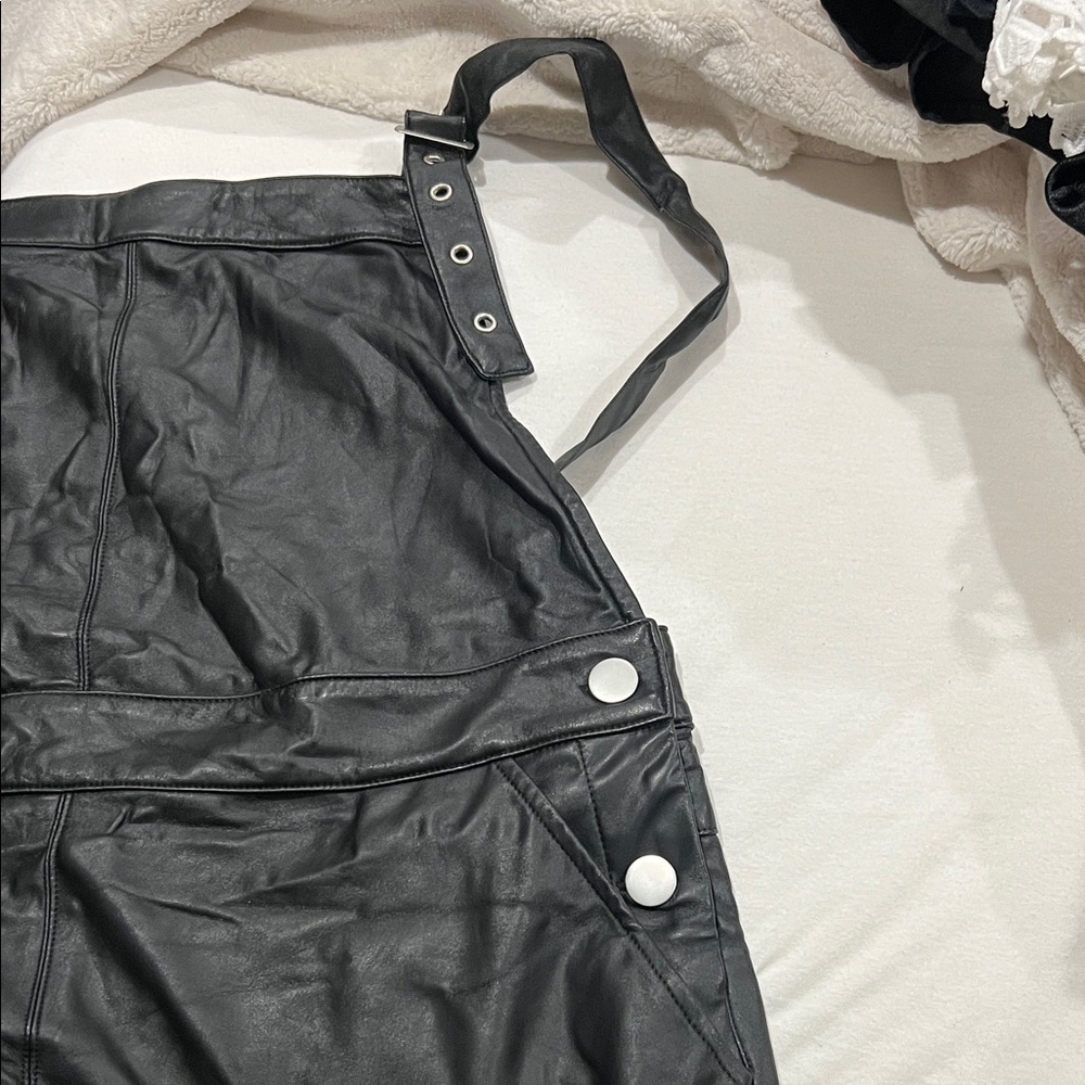Emory Park Black Dress with Button Details
